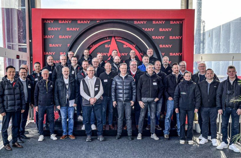 Starker Auftritt, neue Partnerschaften und volles Haus – SANY ist in Europa angekommen<br>BILDQUELLE: SANY Europe GmbH