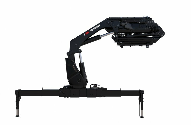 Hiab launches the new HIAB iQ.708 HIPRO 60-70 tm range loader crane<br>IMAGE SOURCE: Hiab