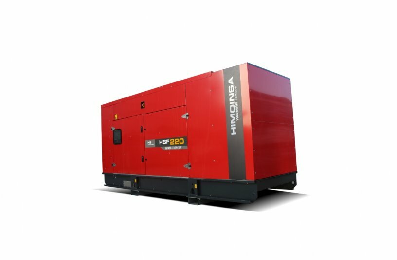 HIMOINSA extends its Stationary Range to 220 kVA<br>IMAGE SOURCE: HIMOINSA