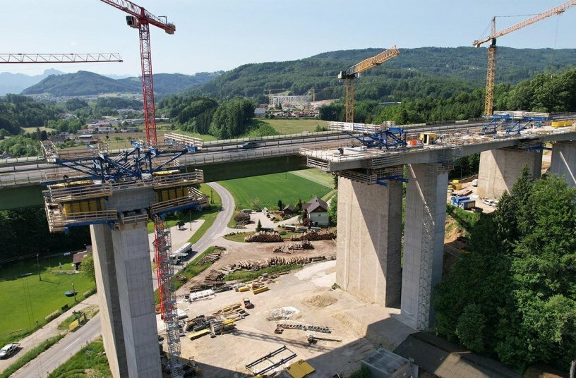 Aurach Bridge<br>IMAGE SOURCE: Doka GmbH