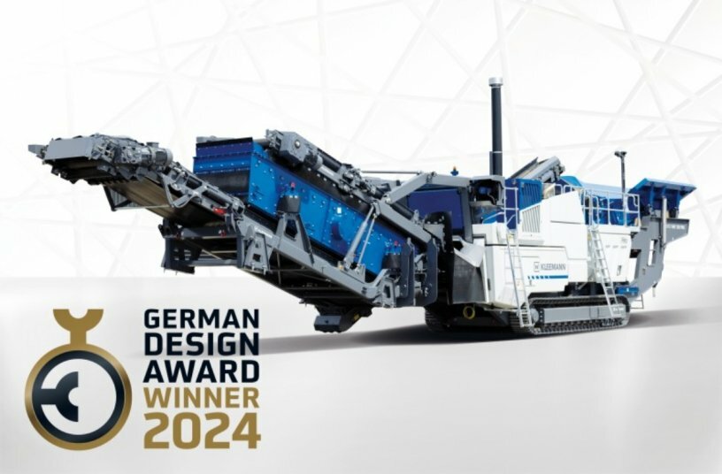 German Design Award for the impact crusher MOBIREX MR 130(i) PRO