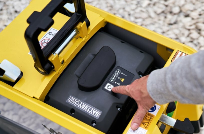 Einfaches Handling durch Start auf Knopfdruck.<br>BILDQUELLE: Battery One