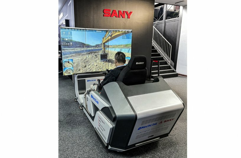 Starker Auftritt, neue Partnerschaften und volles Haus – SANY ist in Europa angekommen<br>BILDQUELLE: SANY Europe GmbH