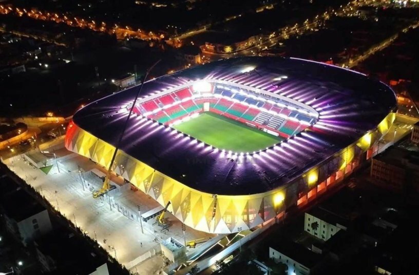 3.6 MW of backup power for the Moulay El Hassan Stadium in Rabat