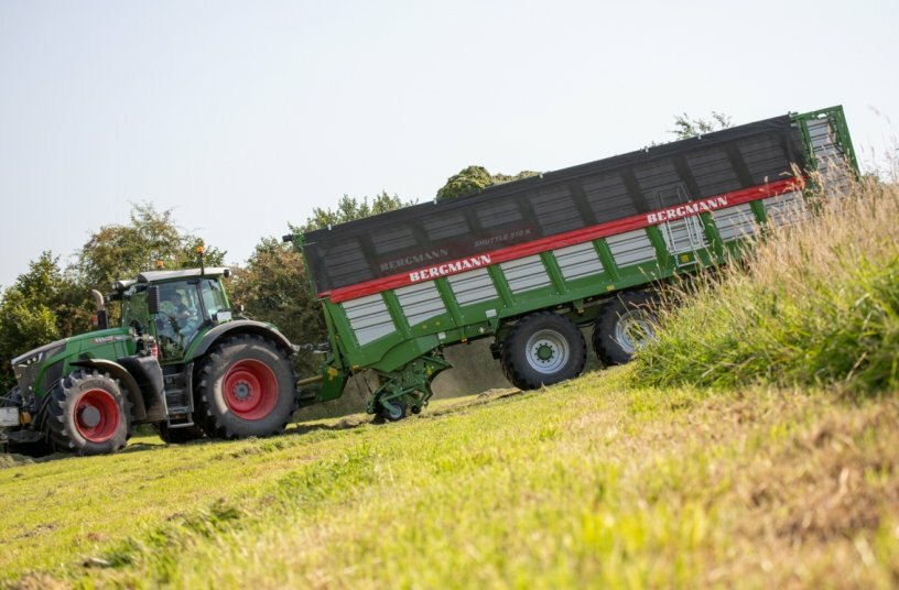 The pick-up with pendulum suspension ensures clean fodder intake<br>IMAGE SOURCE: Ludwig Bergmann GmbH