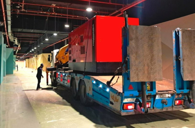 3.6 MW of backup power for the Moulay El Hassan Stadium in Rabat<br>IMAGE SOURCE: HIMOINSA