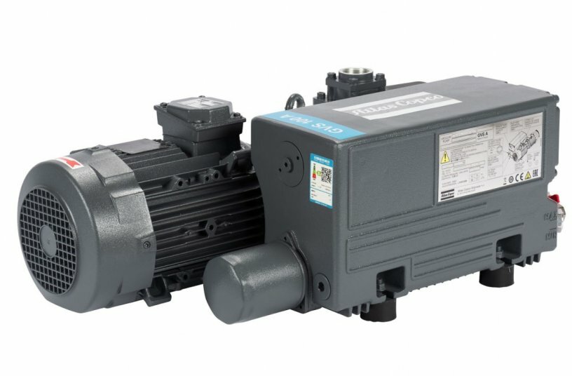 The Atlas Copco GVS 100A impresses with its robust, reliable rotary vane technology.<br>IMAGE SOURCE: Atlas Copco