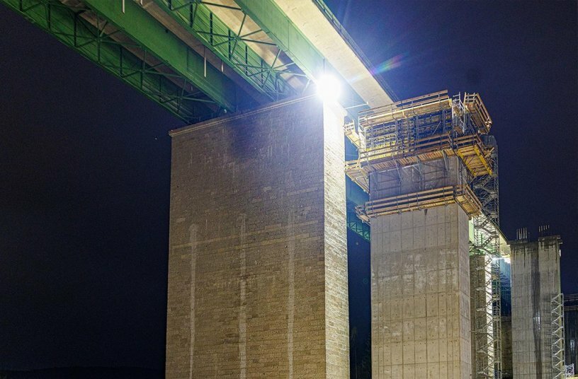 Aurach Bridge<br>IMAGE SOURCE: Doka GmbH