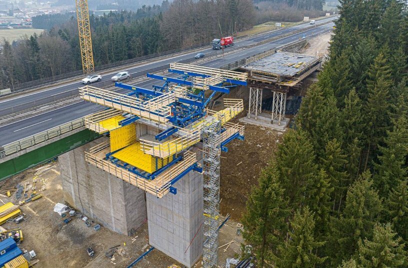 Aurach Bridge<br>IMAGE SOURCE: Doka GmbH