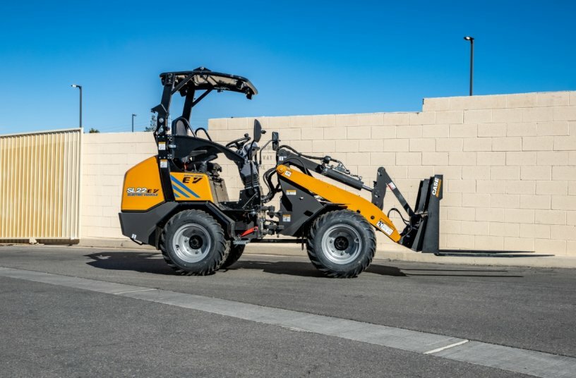 CASE SL22EV Small Articulated Loaders<br>IMAGE SOURCE: CASE Construction Equipment