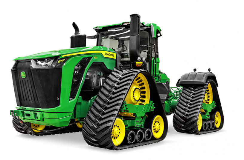 9RX-Traktor mit dem Autonomiepaket der zweiten Generation<br>BILDQUELLE: John Deere