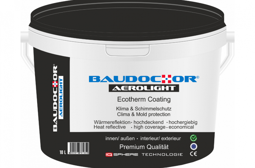 Aerolight Ecotherm coating<br>IMAGE SOURCE: IQ Baustoffe