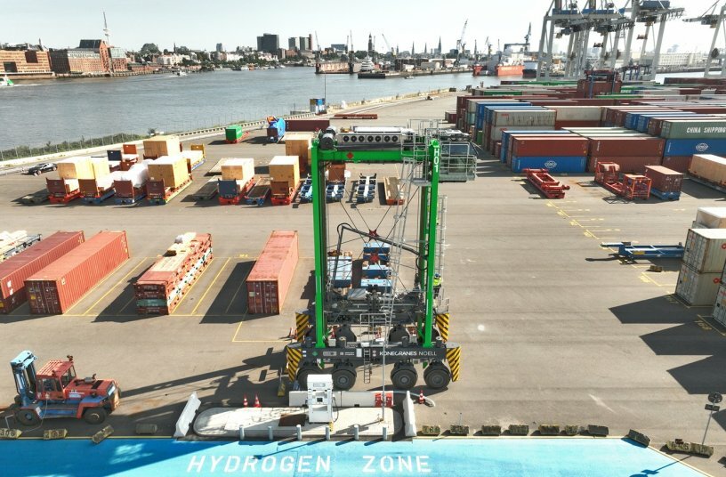Konecranes Debuts Hydrogen Fuel Cell Straddle Carrier at TOC Americas ...