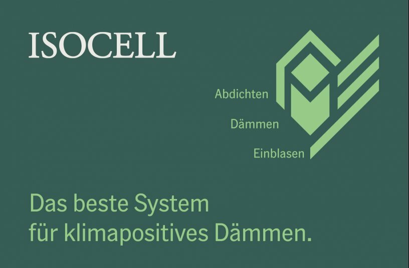 Ganzheitliche Lösungen für energieeffizientes Bauen: Dämmen, Abdichten & Einblastechnik <br>BILDQUELLE: ISOCELL