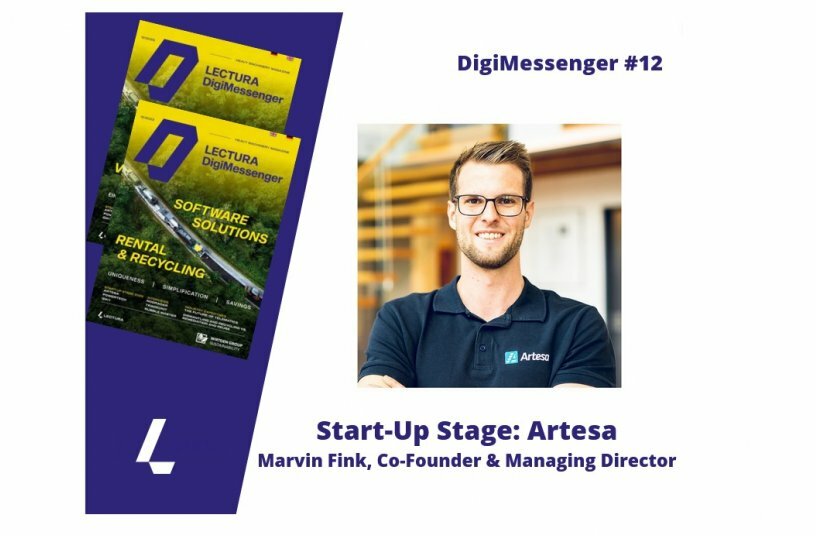 Start Up Stage: Artesa<br>IMAGE SOURCE: LECTURA GmbH