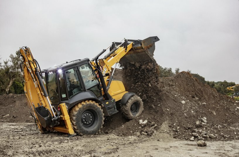 CASE Baggerlader <br>BILDQUELLE: CASE Construction Equipment