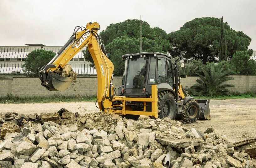 Baggerlader 580SV<br>BILDQUELLE: CASE Construction Equipment