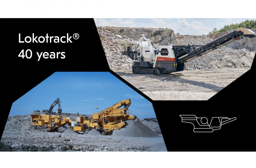 Lokotrack 40 years<br>IMAGE SOURCE: Metso