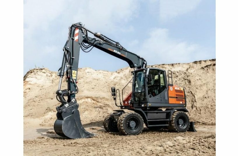 ATLAS wheeled excavator 185W<br>IMAGE SOURCE: © ATLAS GmbH