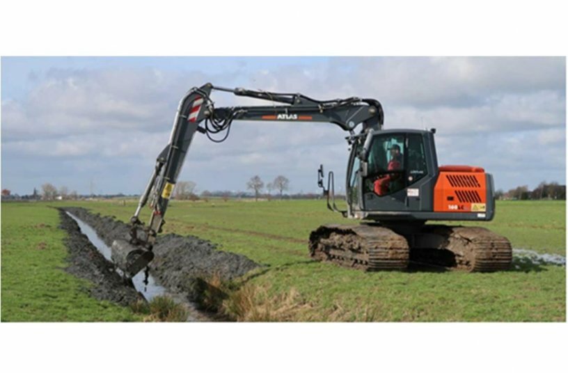 ATLAS crawler excavator 165LC<br>IMAGE SOURCE: © ATLAS GmbH