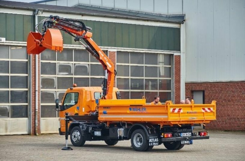 ATLAS loader crane AK 57.3<br>IMAGE SOURCE: © ATLAS GmbH