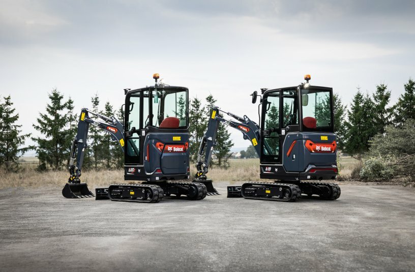 Bobcat 1-2t Mini Excavator Premiere Launch Edition<br>IMAGE SOURCE: Doosan Bobcat EMEA