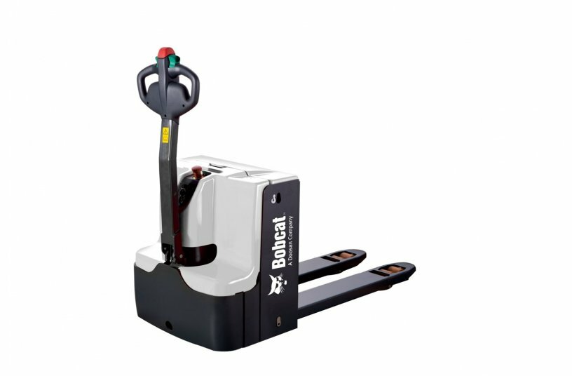 Bobcat BPM16.20N-7 Pedestrian powered pallet truck<br>IMAGE SOURCE: Doosan Bobcat EMEA