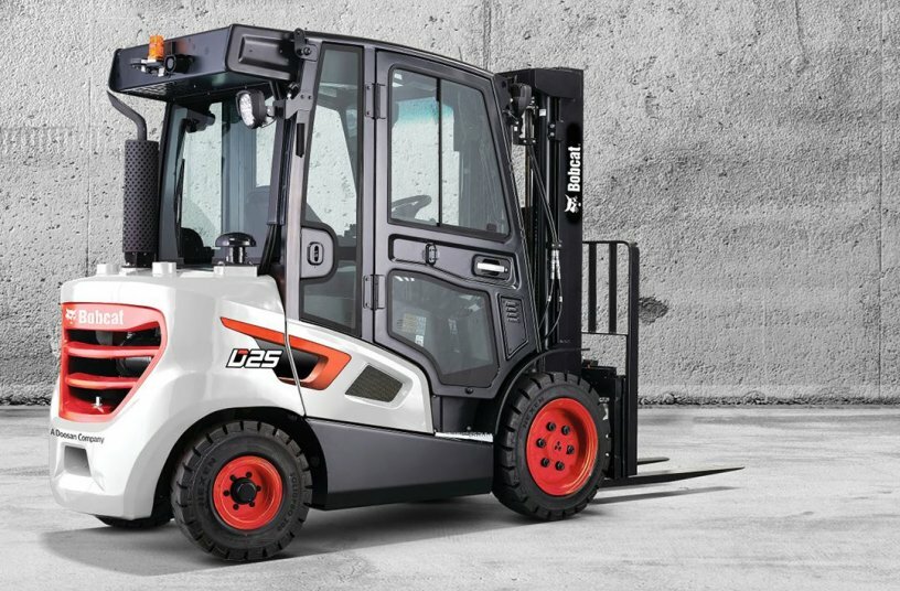 Bobcat Branded Forklift<br>BILDQUELLE: Doosan Bobcat EMEA