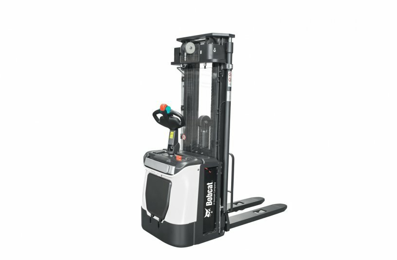 Bobcat BSR12.16N-7 Powered platform stacker trucks<br>IMAGE SOURCE: Doosan Bobcat EMEA