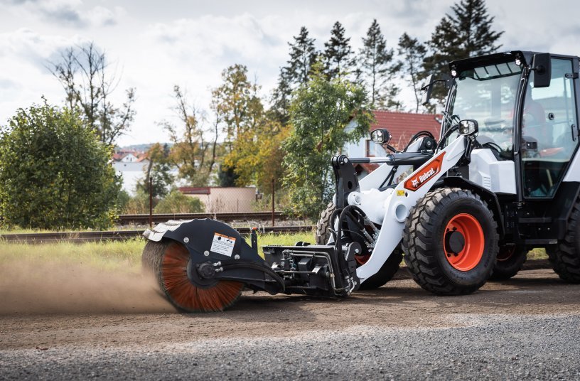 Bobcat Compact Wheel Loader L85<br>IMAGE SOURCE: Doosan Bobcat EMEA