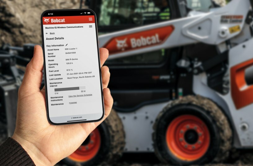 Bobcat Machine IQ<br>BILDQUELLE: Doosan Bobcat EMEA