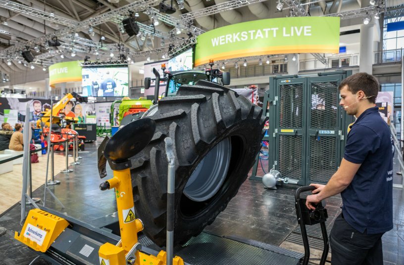 Bohenkamp unterstützt auch dieses Jahr die Werkstatt Live mit dem Thema Radmontage<br>IMAGE SOURCE: Bohnenkamp