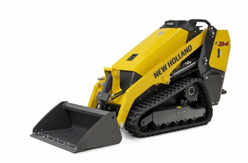 New Holland Construction C314 Mini Track Loader Now Available in North America<br>IMAGE SOURCE: New Holland