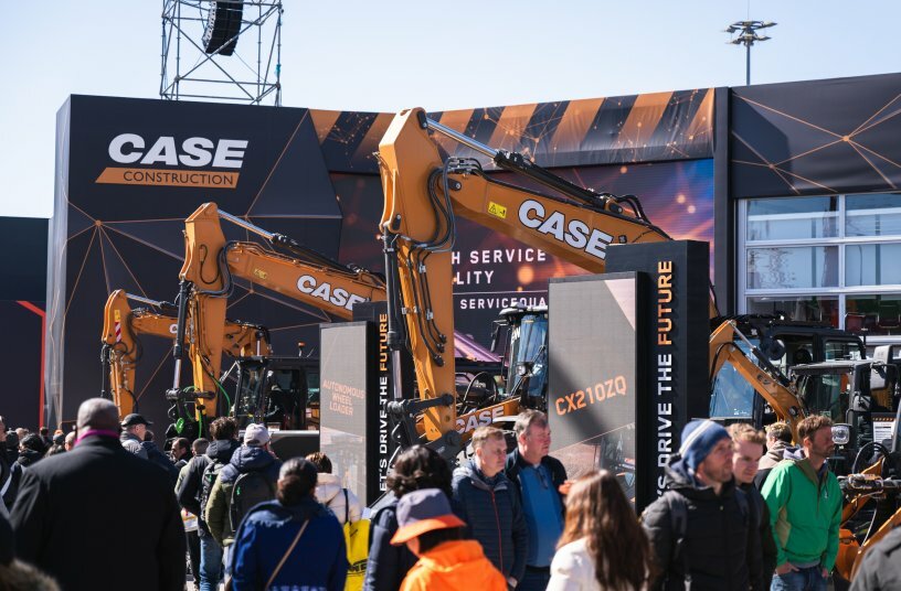  CASE Construction Equipment drives the future at successful Bauma 2025 construction fair<br>IMAGE SOURCE: CASE