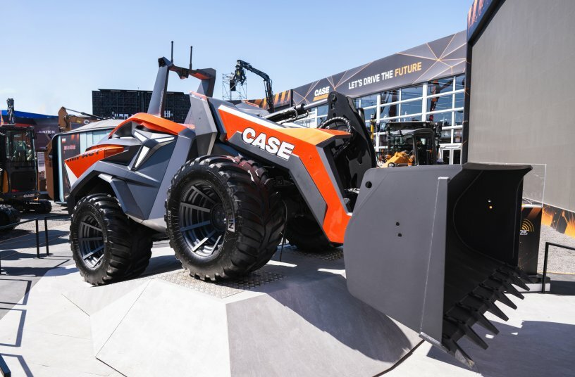  CASE Construction Equipment treibt die Zukunft auf der erfolgreichen Baumesse Bauma 2025 voran<br>BILDQUELLE: CASE