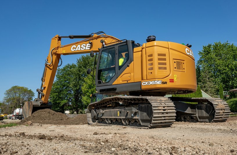 CASE CX365E SR Excavator<br>IMAGE SOURCE: CASE Construction Equipment