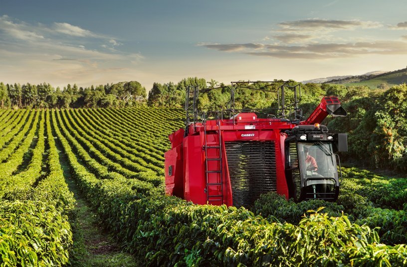 CASE IH Coffee Harvester as Game-Changer for Angolan Growers<br>IMAGE SOURCE: CNH Industrial N.V.; Case IH
