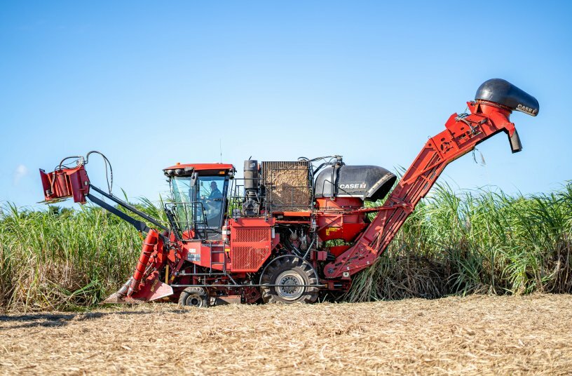 CASE IH New Sugarcane Harvester Austoft 9000 series<br>IMAGE SOURCE: CNH Industrial N.V.; CASE IH