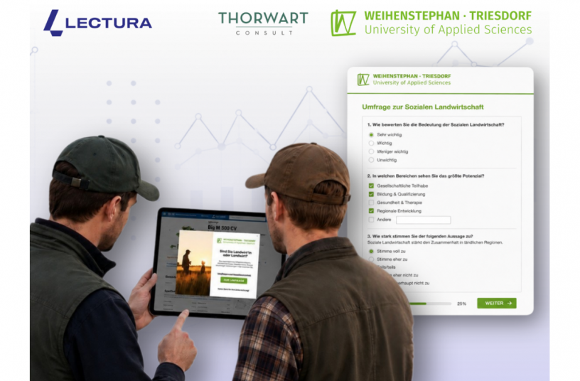 Case study: LECTURA Surveys streamlined data collection for Social Farming Research at HSWT