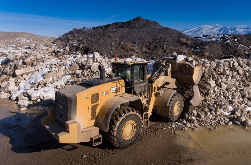  Cat 982 XE Wheel Loader <br>Image source: Caterpillar UK Ltd. 