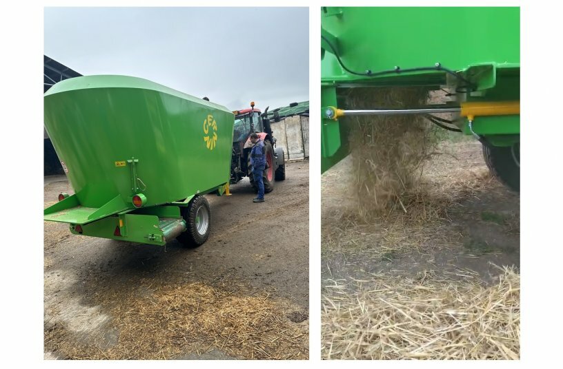 Near-dust-free bedding and easy handling in one – the innovative NZD wagon from CERNIN in the Czech Republic<br>IMAGE SOURCE: CERNIN s.r.o.