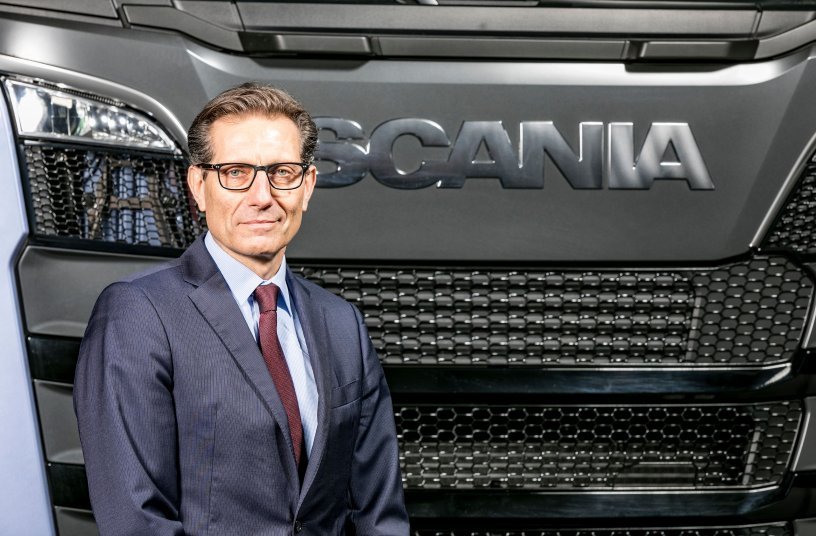 Christian Hottgenroth, Direktor Verkauf Lkw Scania Deutschland Österreich <br>Bildquelle: Scania Deutschland