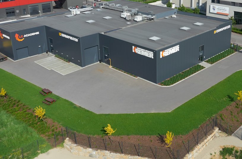 The Europieces Luxembourg S.A. site in Sassenheim located in Sassenheim in the canton of Esch on the Alzette. <br> Image source: CLARK Europe GmbH 