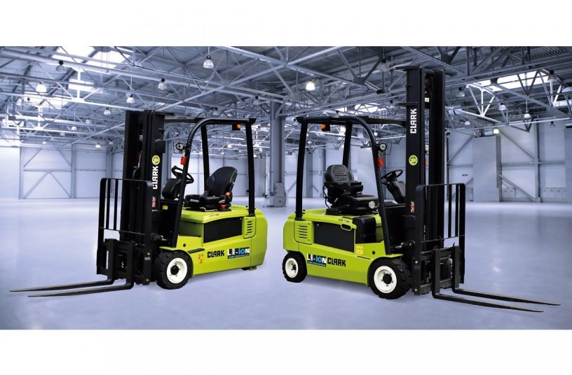The Clark three and four-wheel forklifts are available with extensive additional equipment so that they can be individually adapted to a wide range of operating conditions. <br> Image source: CLARK Europe GmbH