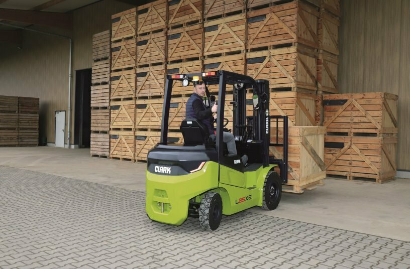 The Raider is built to last, with excellent all-round visibility, predictable handling and proven Clark masts<br>IMAGE SOURCE: CLARK Europe GmbH