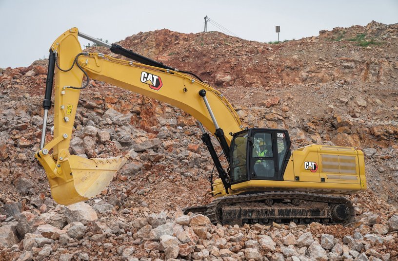 New Cat® 350 excavator delivers class-leading productivity with enhanced sustainability