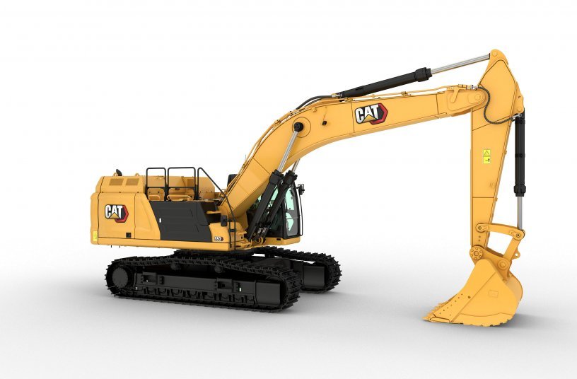 Cat 352 Excavator<br>IMAGE SOURCE: Caterpillar UK Ltd.