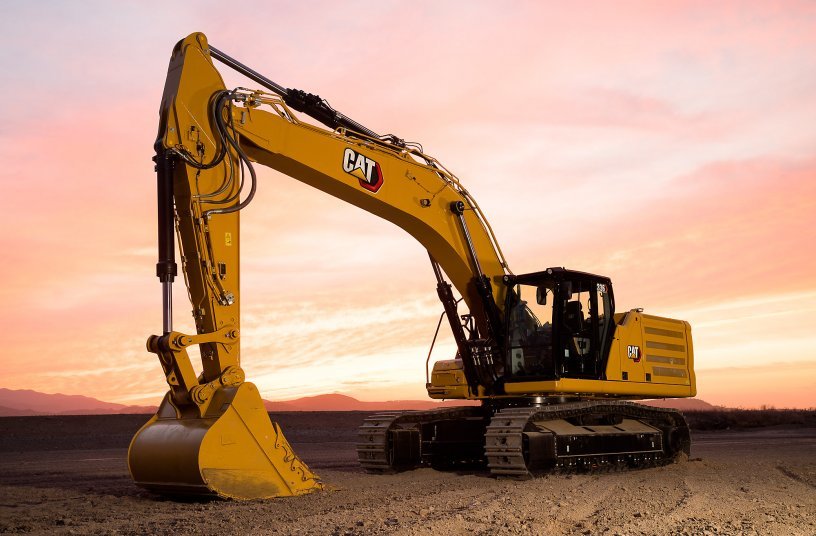 The Cat 336 Excavator<br>IMAGE SOURCE: Caterpillar UK Ltd.