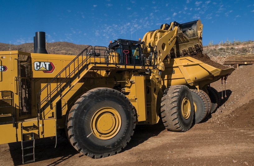 CAT 995 is equipped with powerful Cat 3516E engine<br>IMAGE SOURCE: Caterpillar