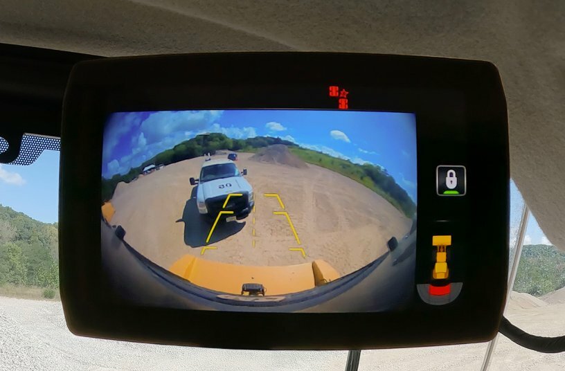 Caterpillar announces Collision Warning System and other technology options for Cat® medium wheel loaders<br>IMAGE SOURCE: Caterpillar